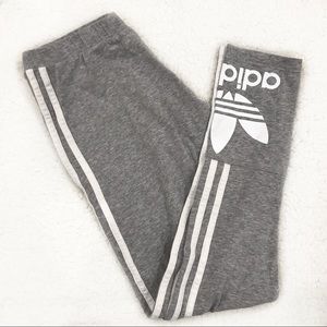 GREY ADIDAS LEGGINGS